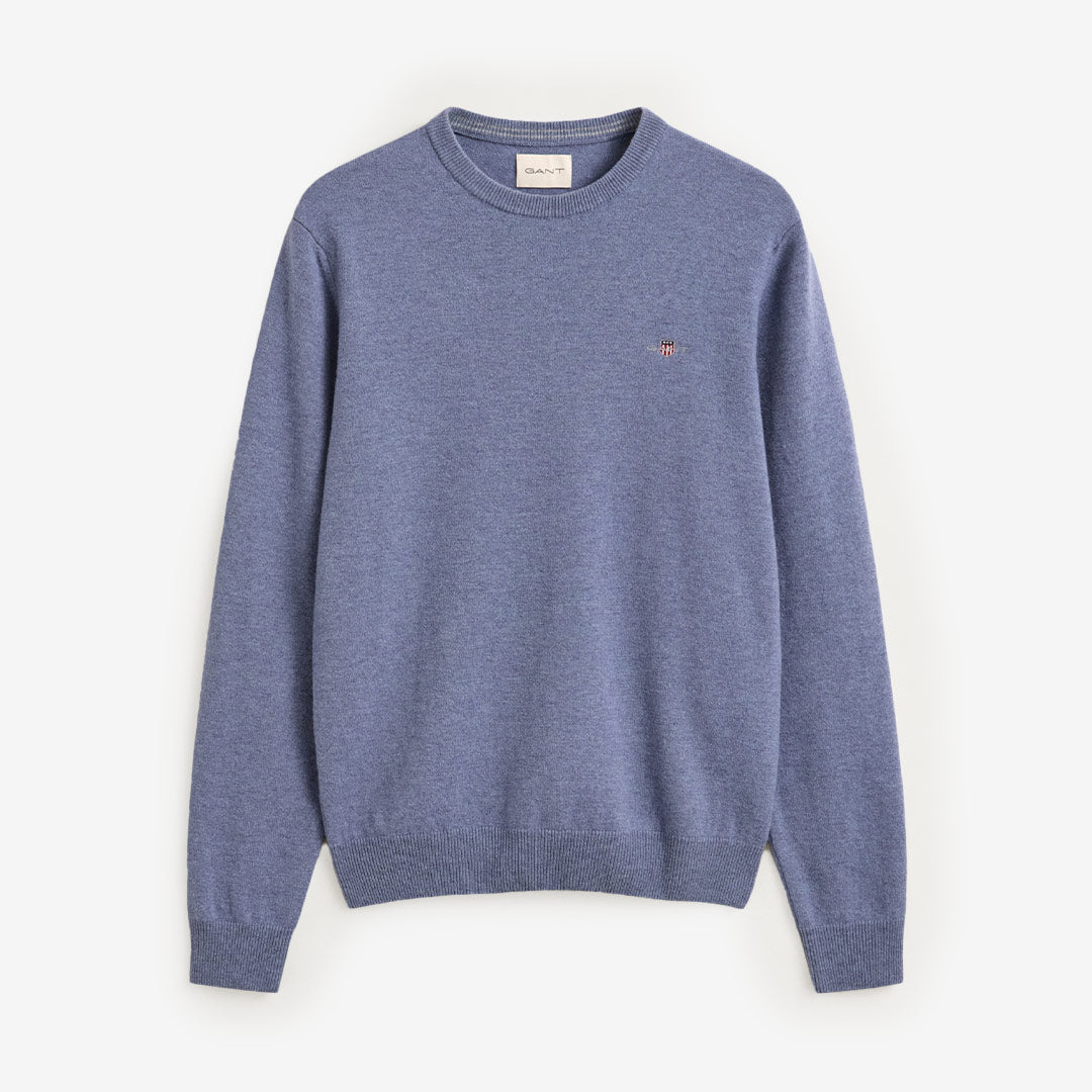 SUPERFINE LAMBSWOOL C-NECK