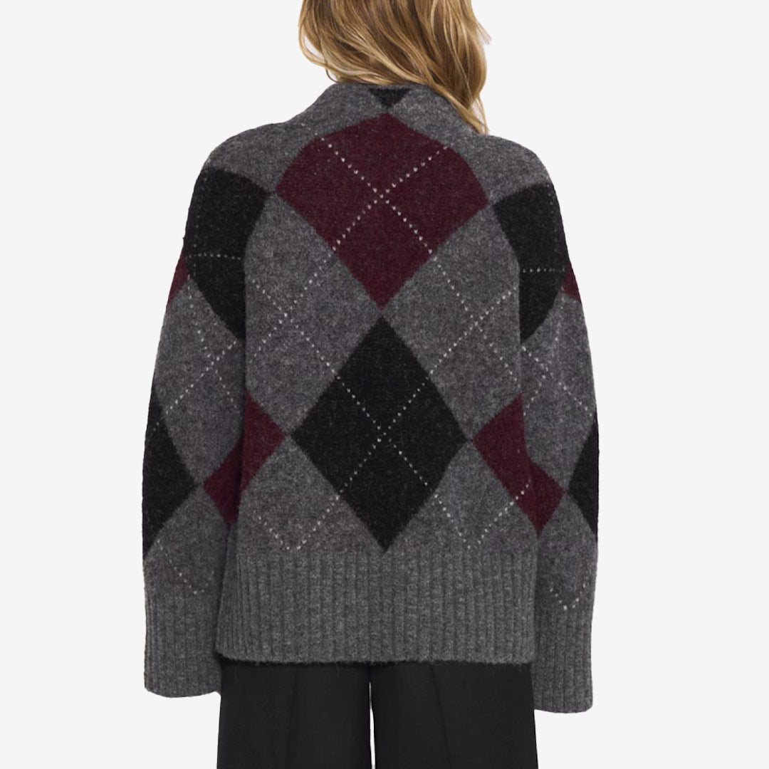 Idalia Argyle Sweater