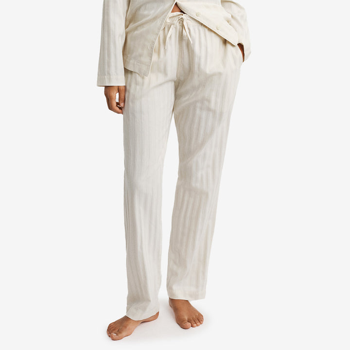 SATIN STRIPE PAJAMA SET GIFT BOX