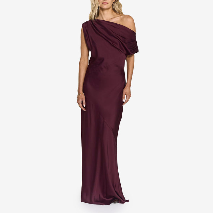 Vanessa Satin Dress