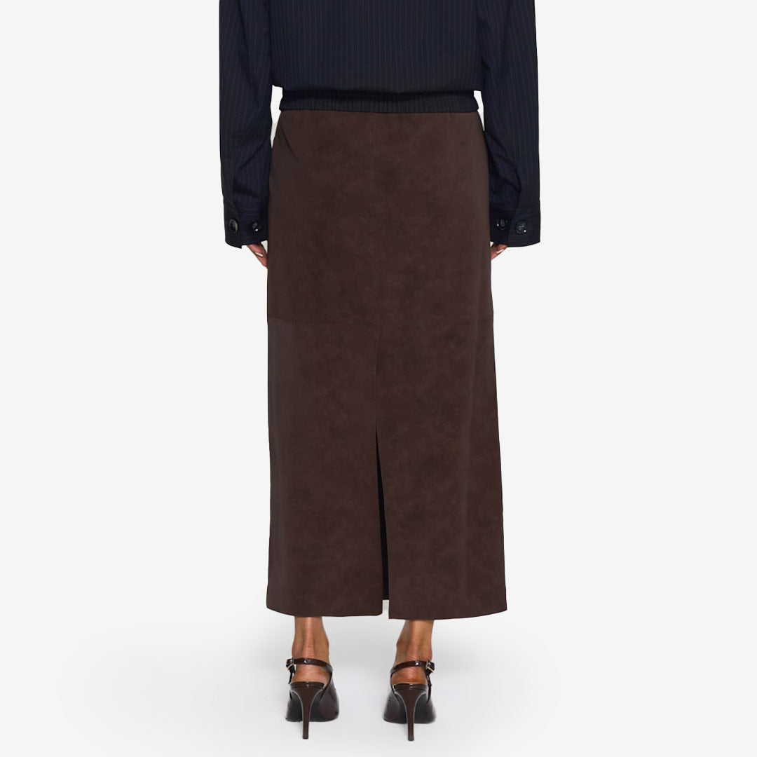 Yara Faux Suede Skirt