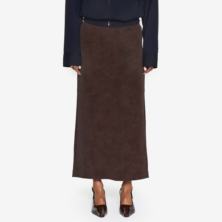 Yara Faux Suede Skirt