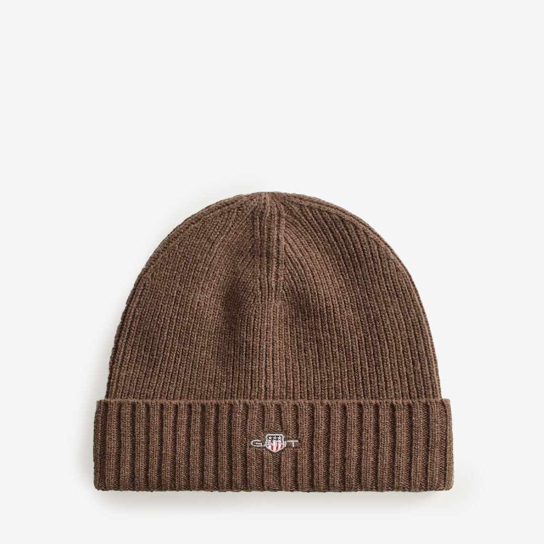 UNISEX. SHIELD WOOL BEANIE