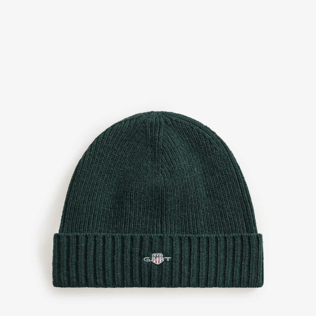 UNISEX. SHIELD WOOL BEANIE