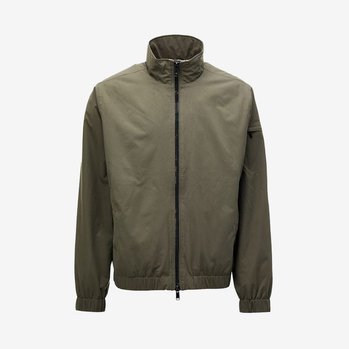 Del Mar Jacket A0015 i dark olive – lätt och teknisk jacka i flex-nylon för aktiv livsstil