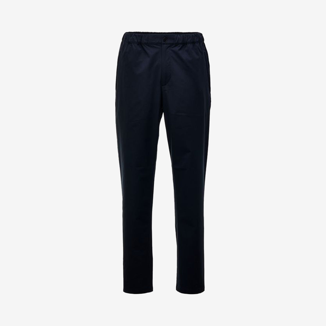Monterey Trouser navy hybridbyxa i lätt flexpolyester med dragsko