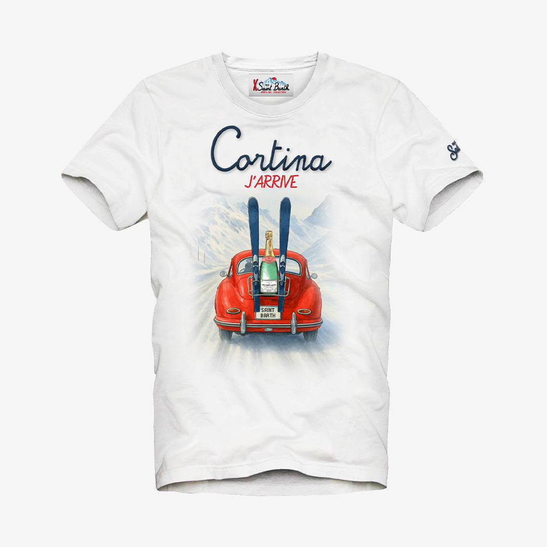 MC2 Saint Barth Arnott Warm t-shirt i 100% bomull med Cortina J Arrive 10-motiv.