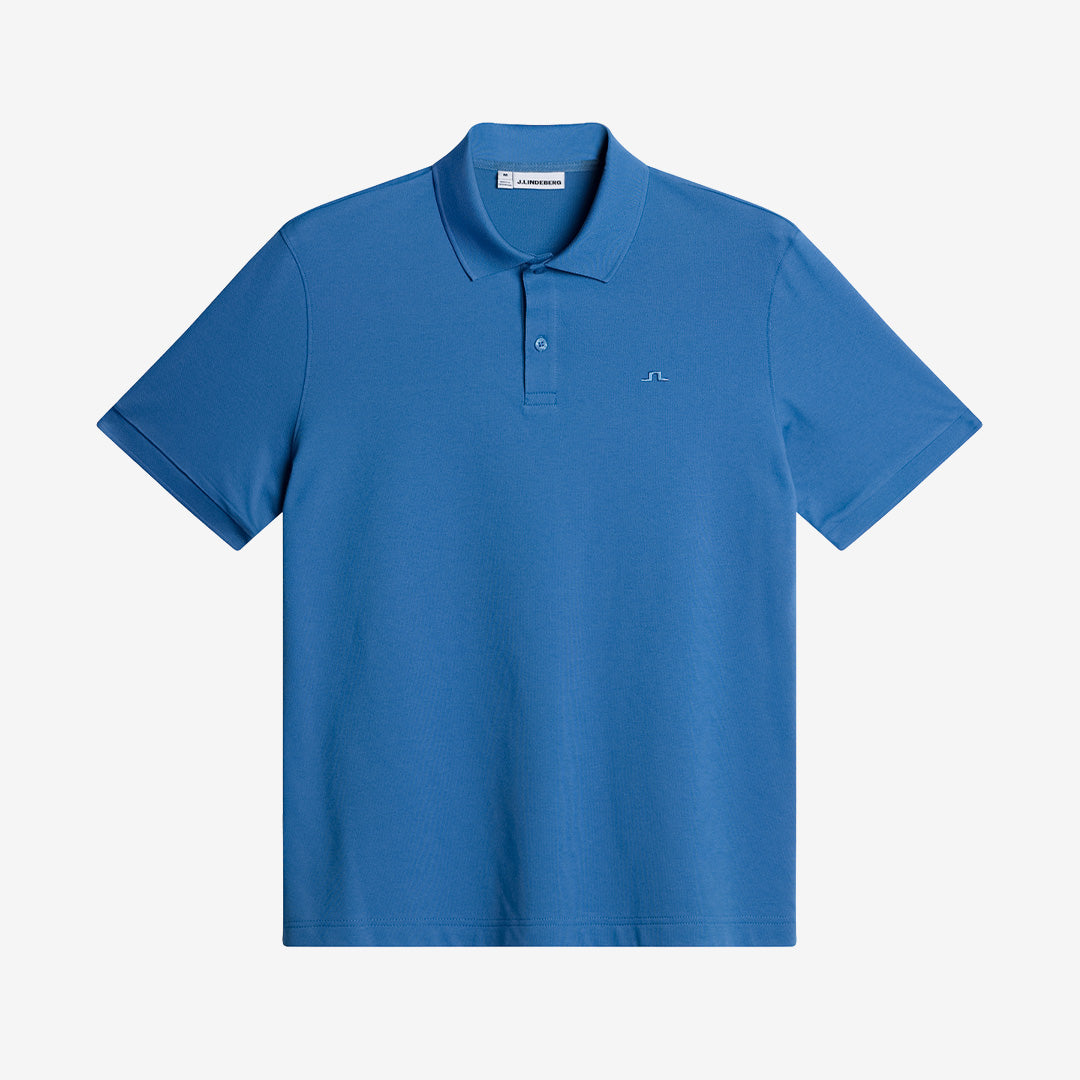 Blå jerseypolo Verse Polo i färgen Federal Blue