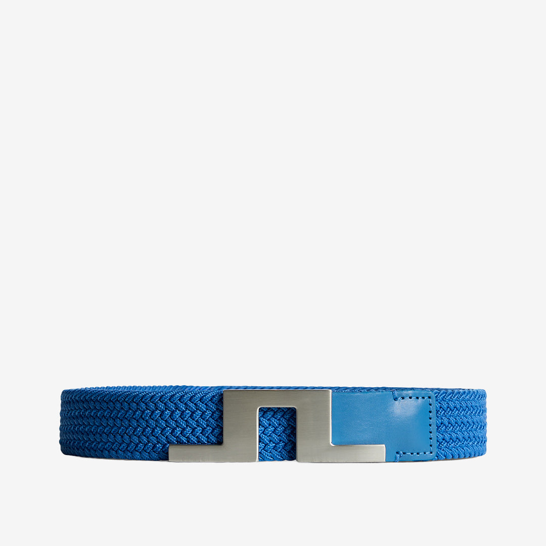 Blått flätat bälte Braided Bridge Belt i färgen Federal Blue