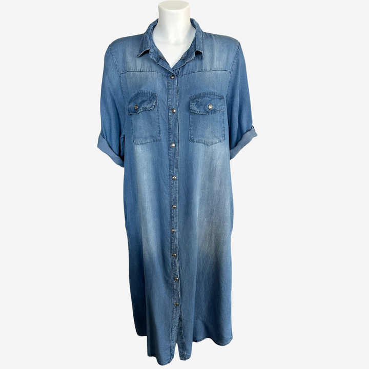 Skjortklänning Jeans