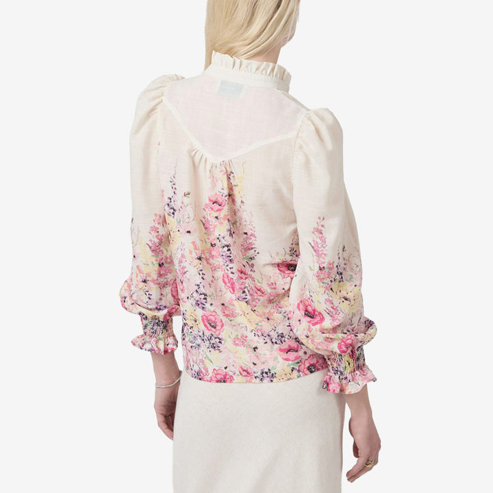 Calloma Flower Print Blouse