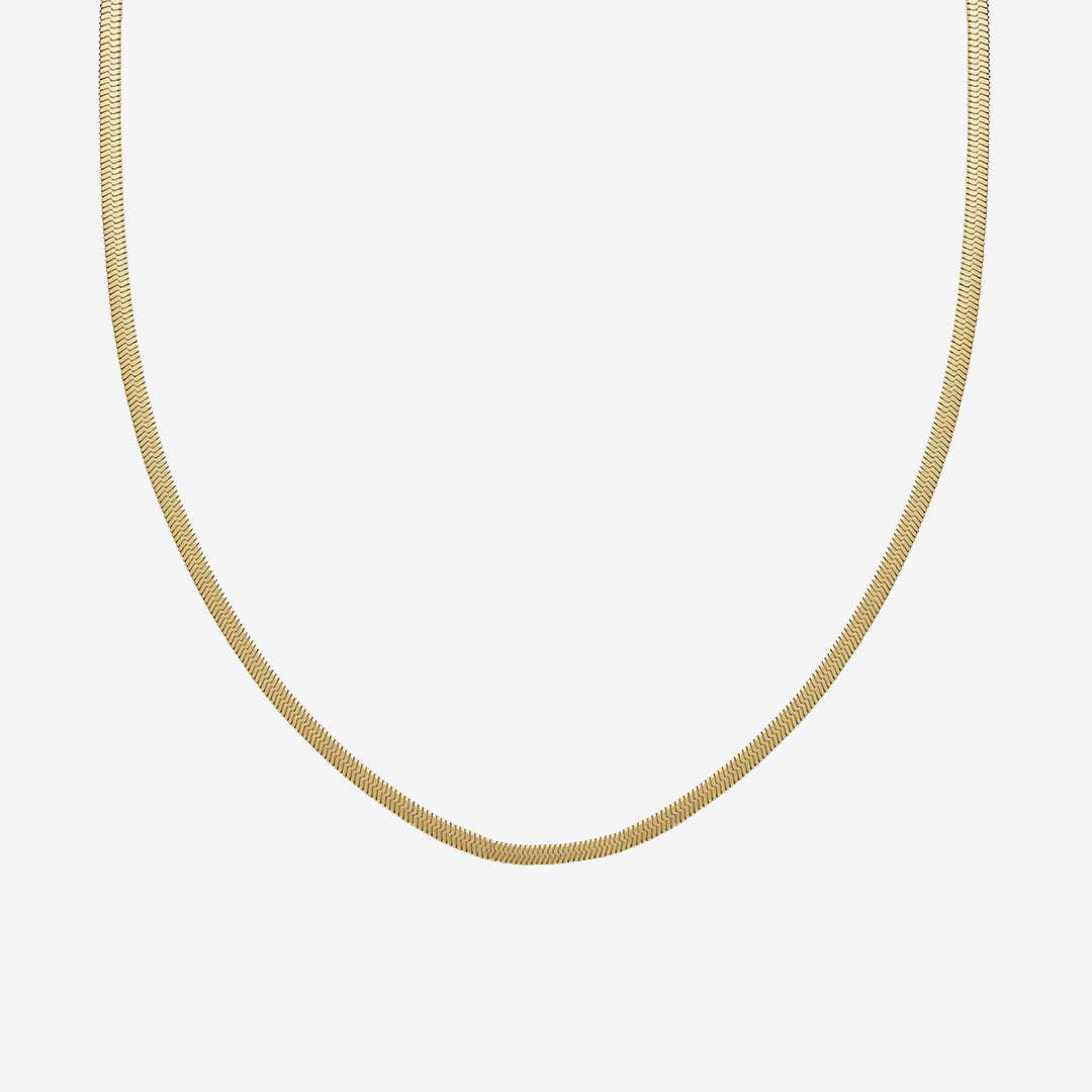 Chain Herringbone 40 cm Gold