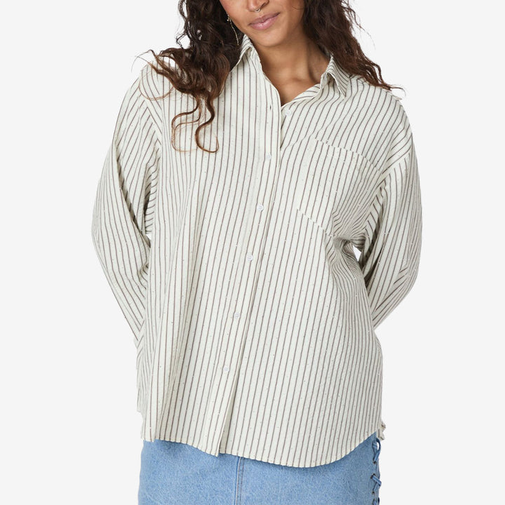 Dalma Crepe Stone Shirt