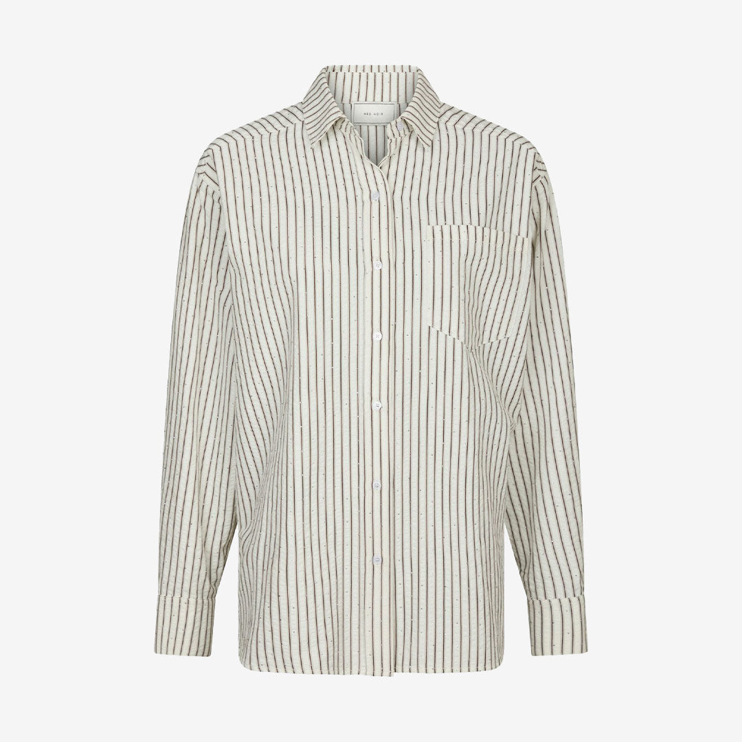 Dalma Crepe Stone Shirt