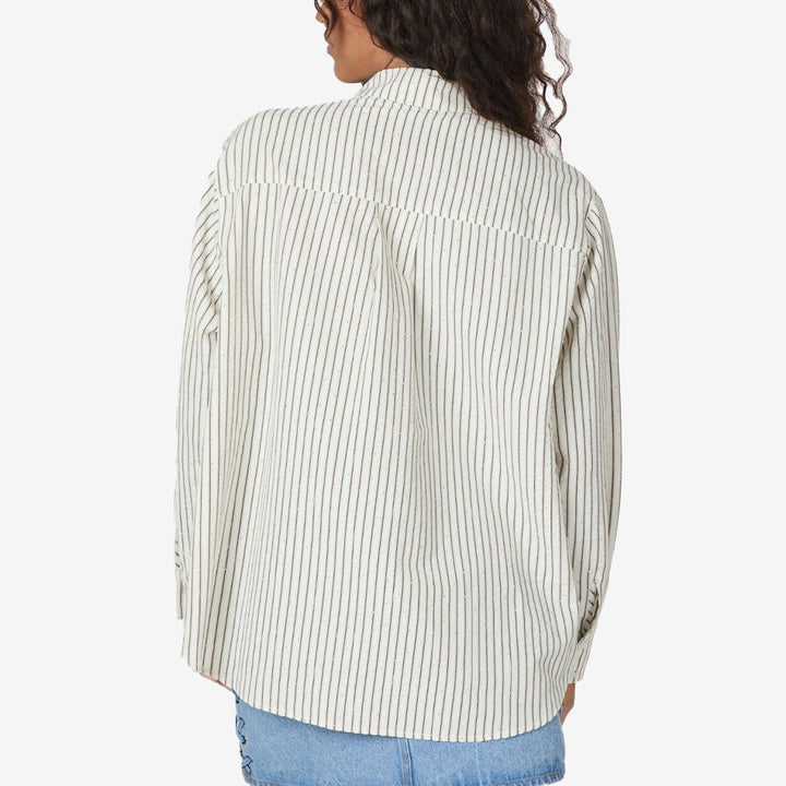Dalma Crepe Stone Shirt