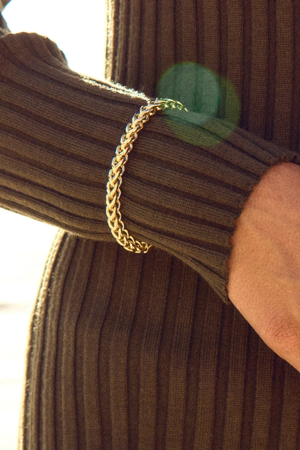 Spiga Chain Bracelet Gold