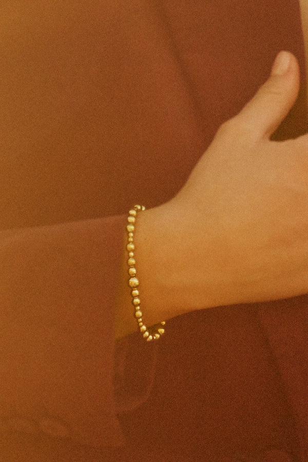 Sphere Bracelet Multi Gold