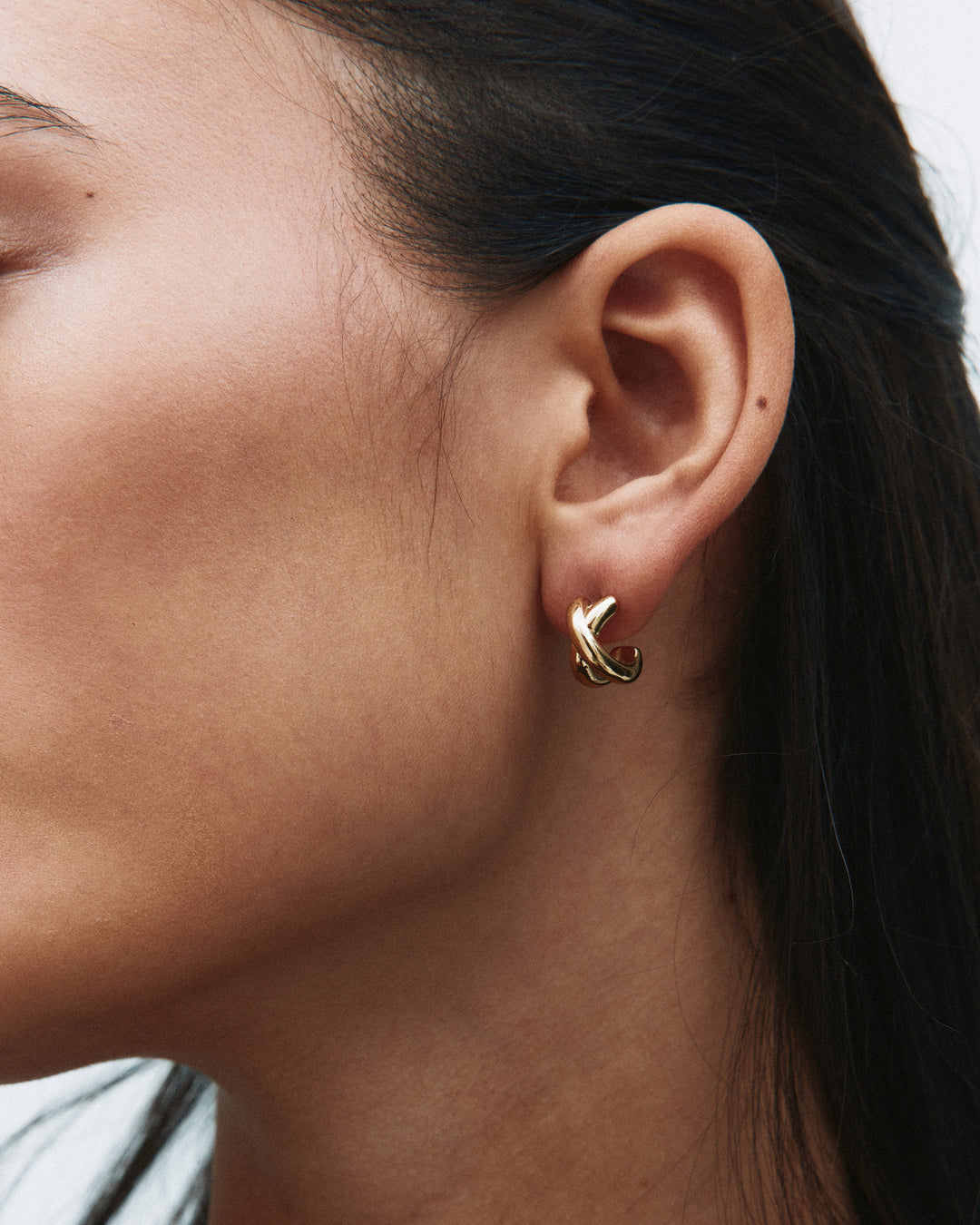 Alexa Hoops S Gold