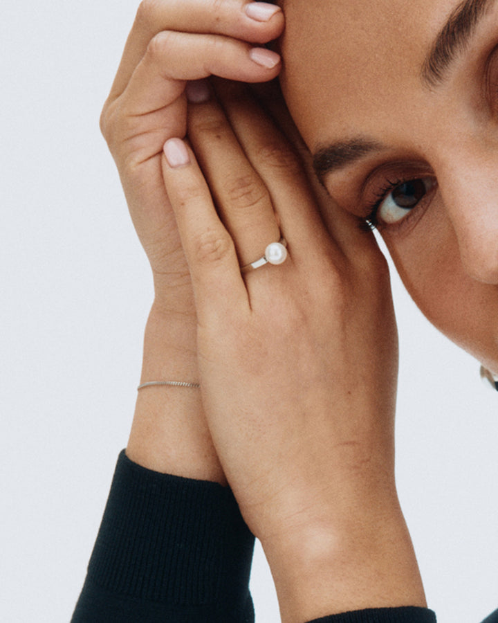 Gabrielle Ring Steel