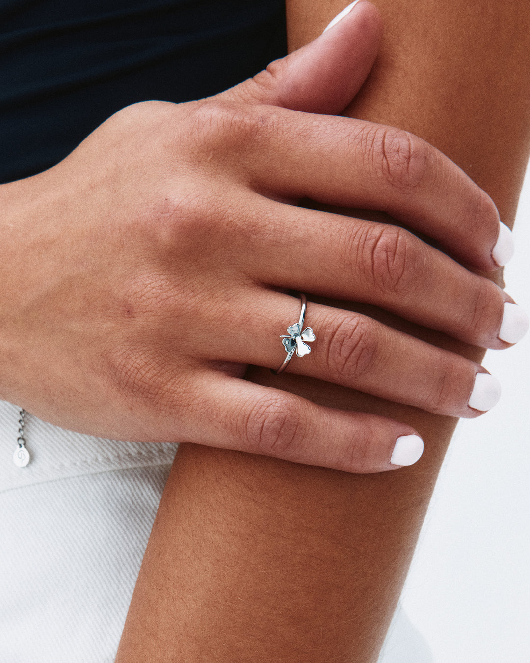 Lucky Mini Ring Steel