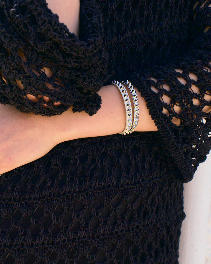 Peak Bangle Steel