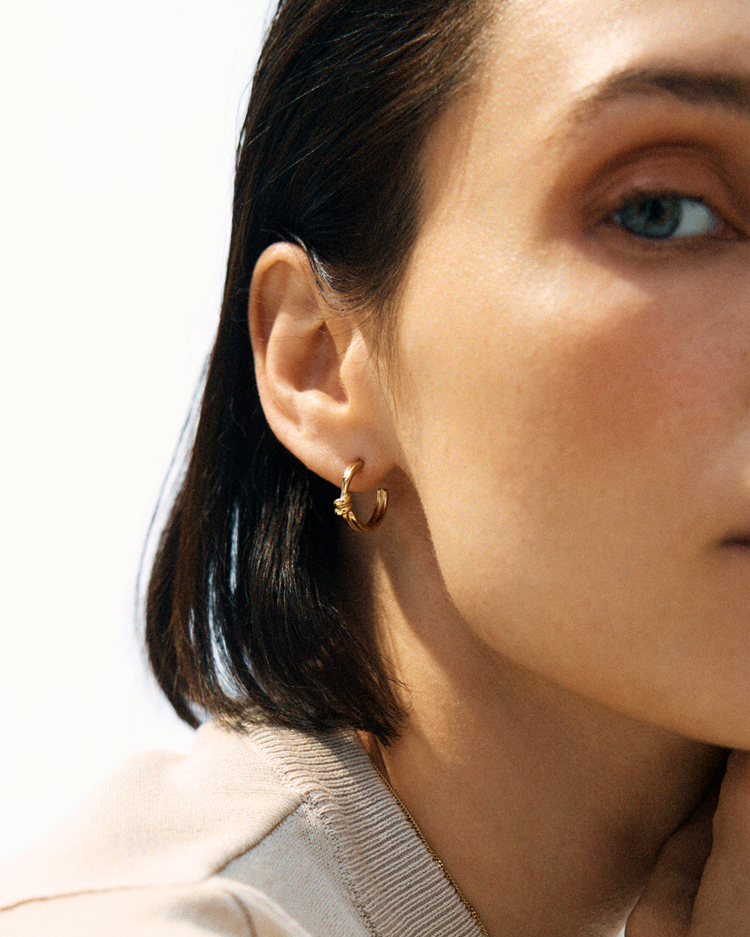 Swivel Hoops Gold