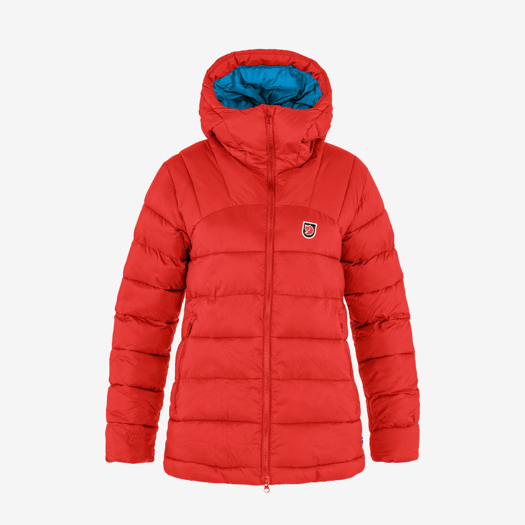 Fjällräven Expedition Mid Winter Jacket W dam True Red UN Blue F14500147