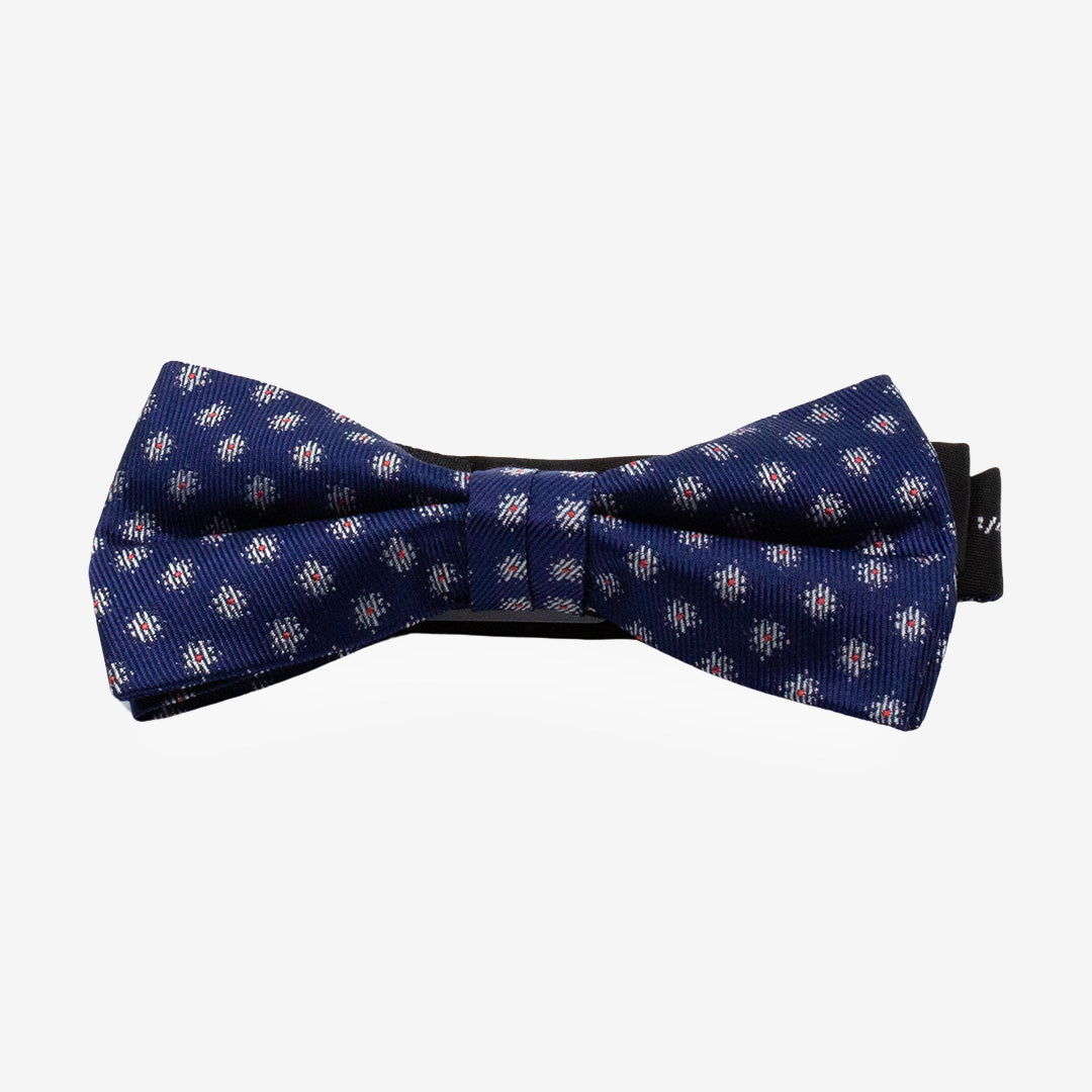 7East Stafford färdigknuten siden-fluga Blue F433