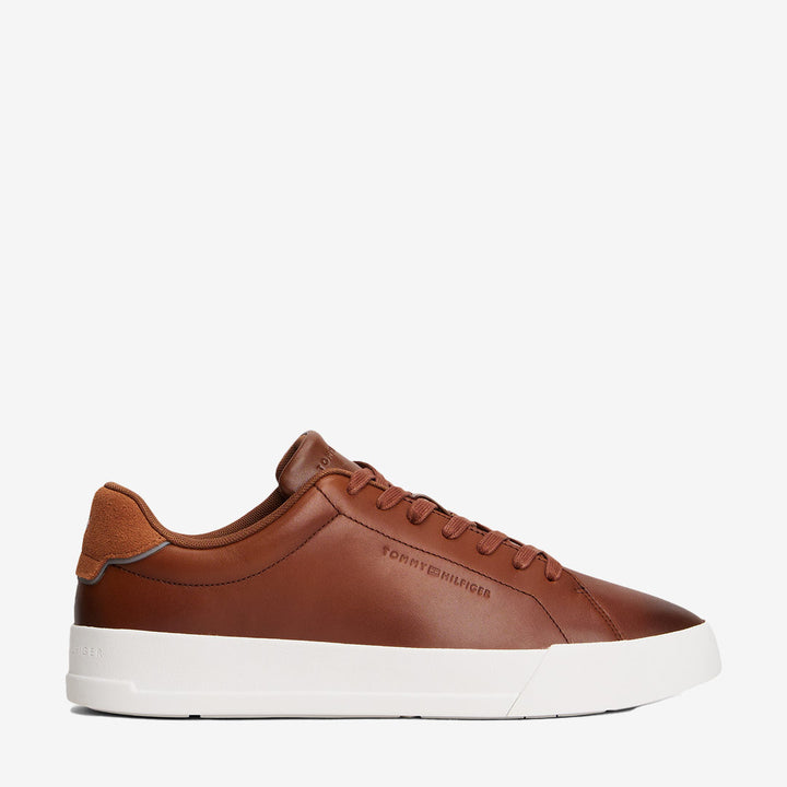Tommy Hilfiger TH Court Core sneaker herr Winter Cognac FM0FM05729GVI