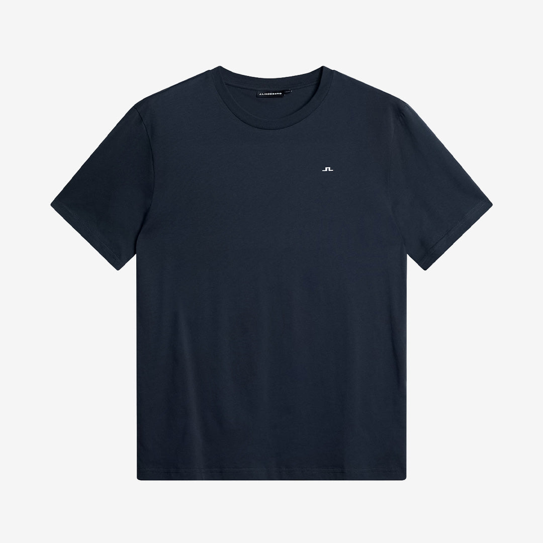 M Cotton Blend T-shirt i Navy, klassisk t-shirt i mjuk bomullsblandning