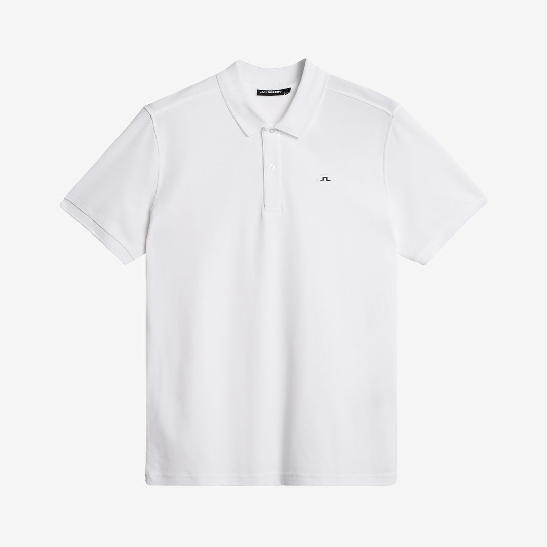 M Polo Pike i White, klassisk bomullspikétröja för vardag och stil