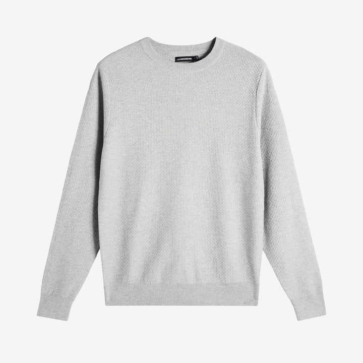 M Cotton Structure Sweater i bomull, strukturerad tröja med avslappnad passform.