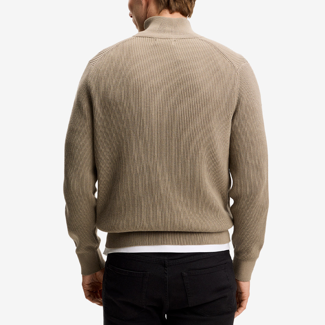 Alex Half Zip Knitted Sweater