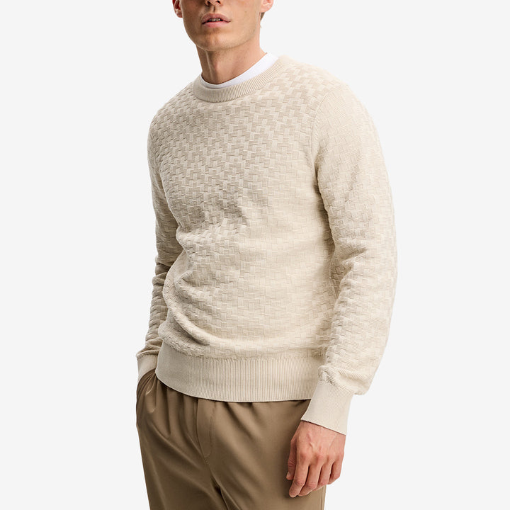 Arthur Knit Org Cotton i 100% ekologisk bomull, färg Moonbeam, modell FMKW15385