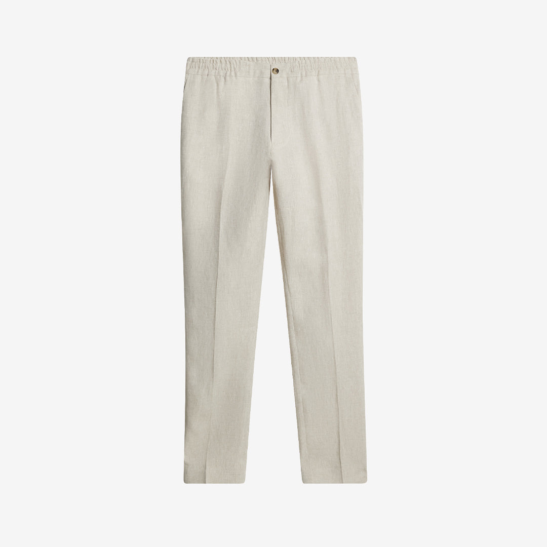 Soren Drape Linen Pants i 100% linne, färg Moonbeam, modell FMPA15741