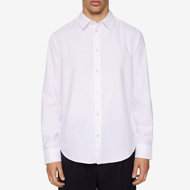 Slim LS Cotton Tencel Shirt