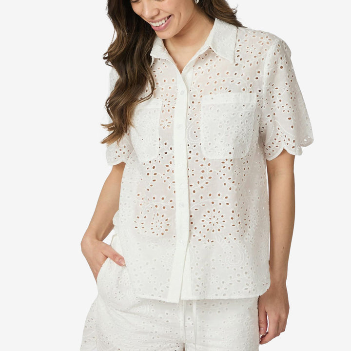 Gessie Embroidery Shirt