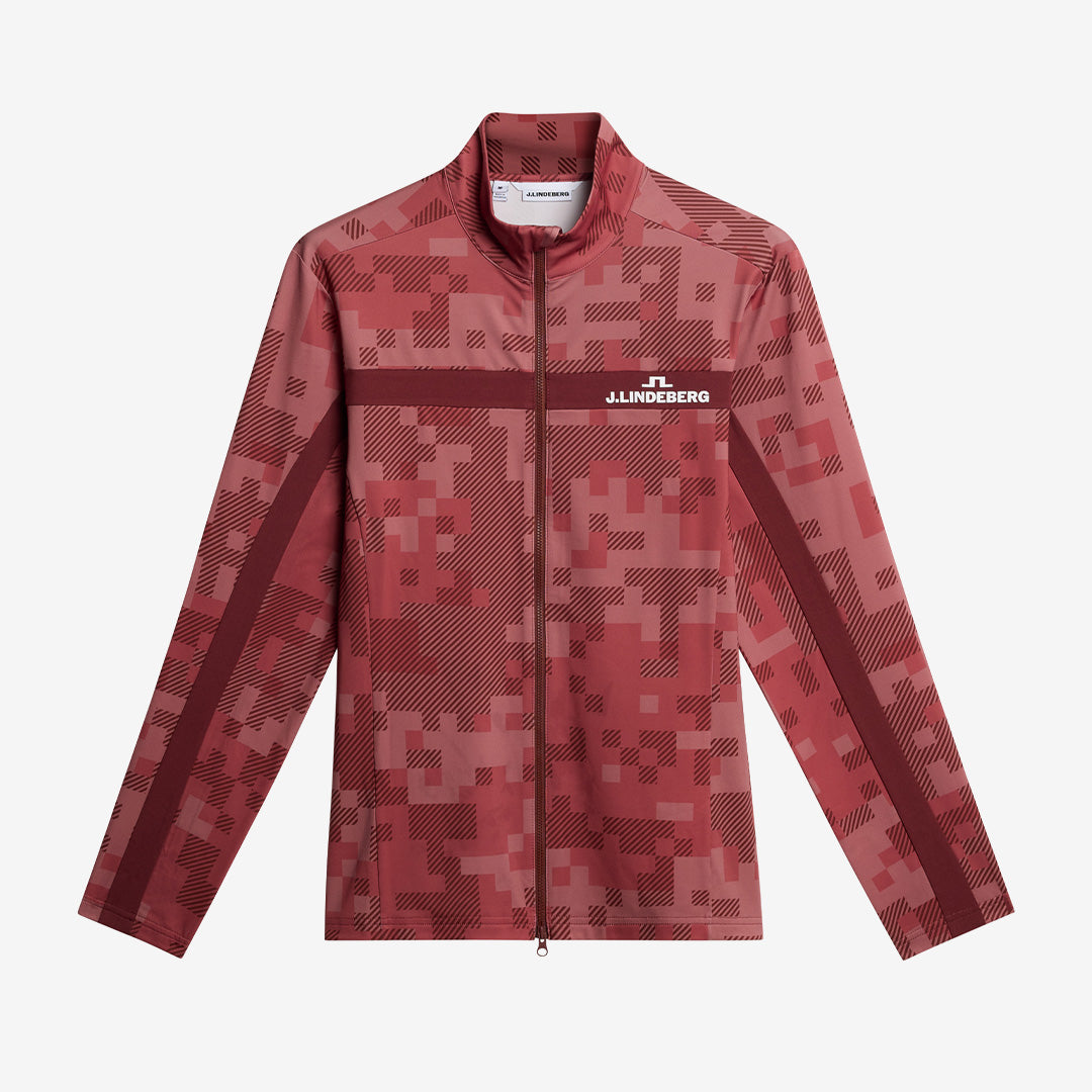 Bridger Tour Print Mid Layer i polyester och elastan/spandex, färg Tonal Pink, modell GMJS15906