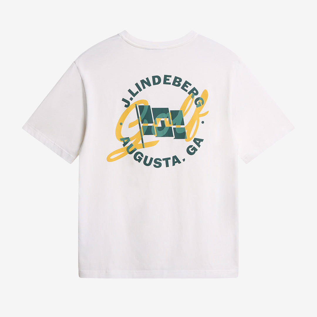 Vit jerseytopp Parcie Tour Tee i bomull från Parcie