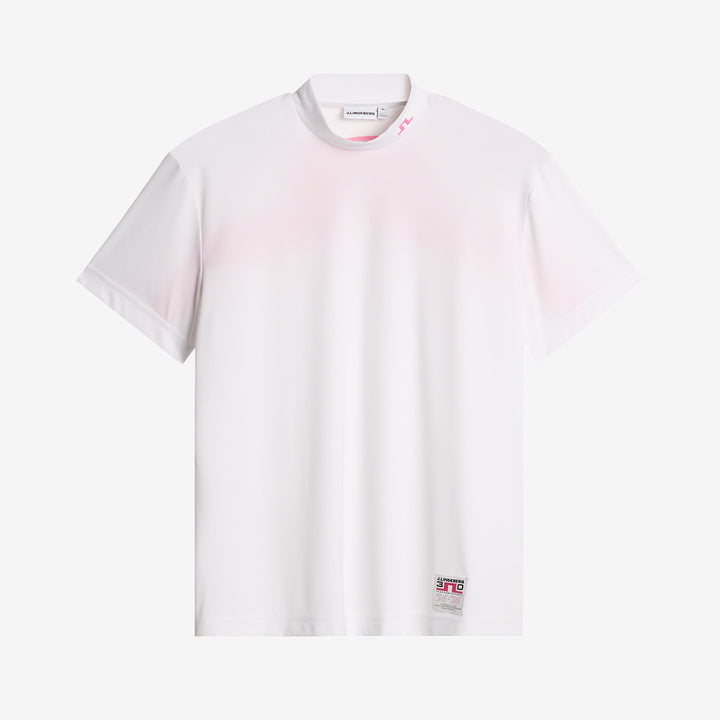 30Y Rory KV Mock Neck golftröja för herr i vit färg med mock neck-krage