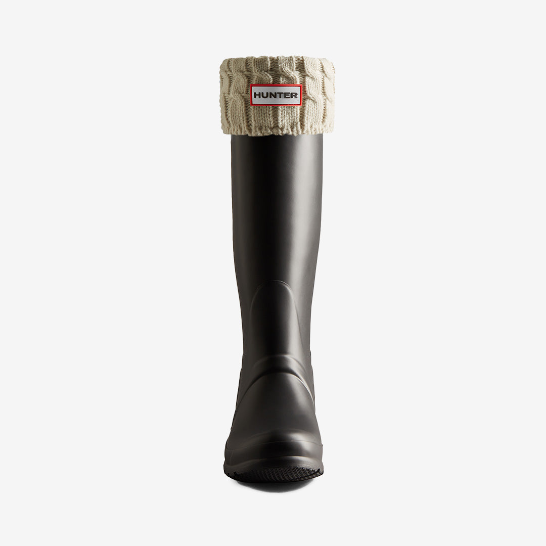 6 STITCH CABLE TALL BOOT SOCK