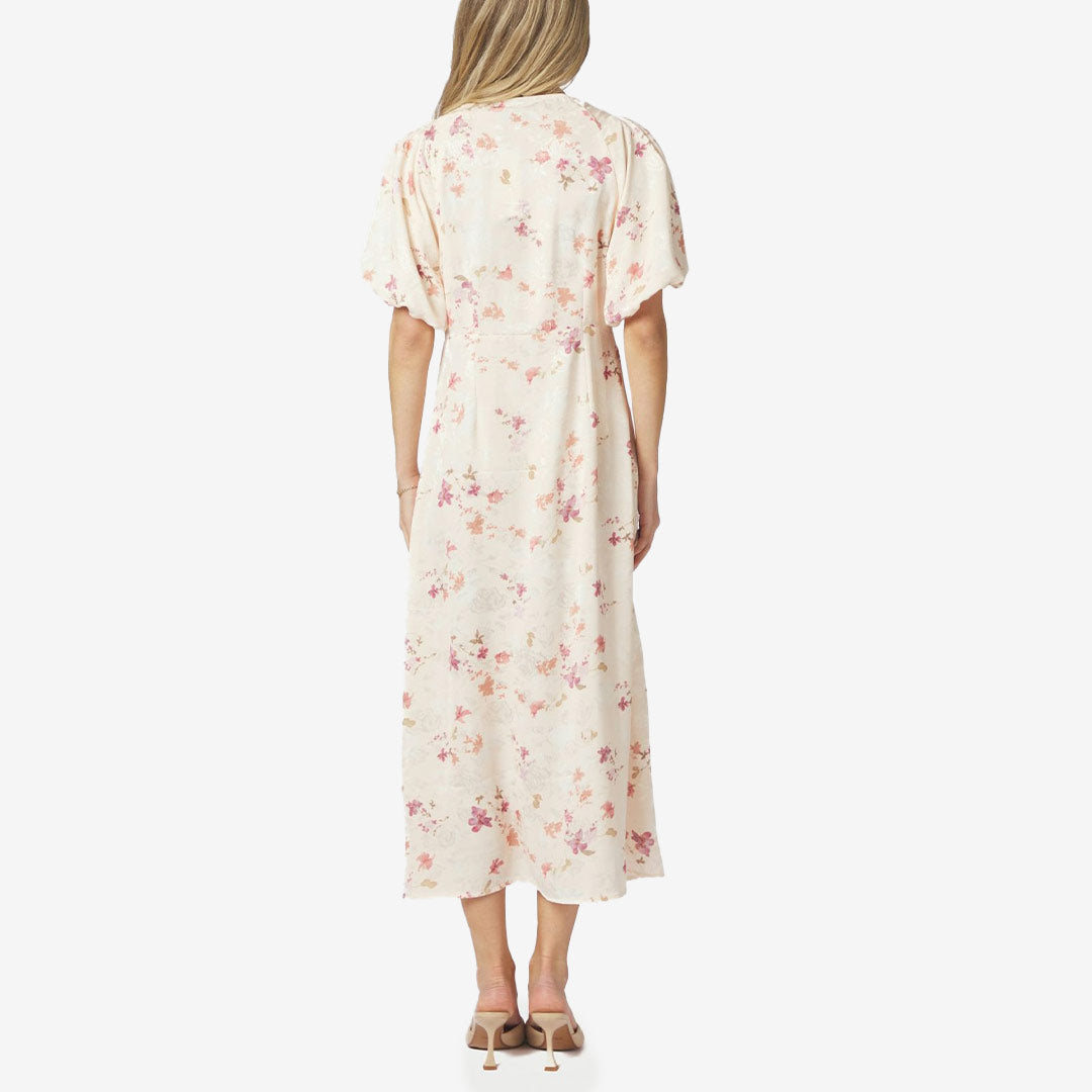 Illana Sateen Print Dress