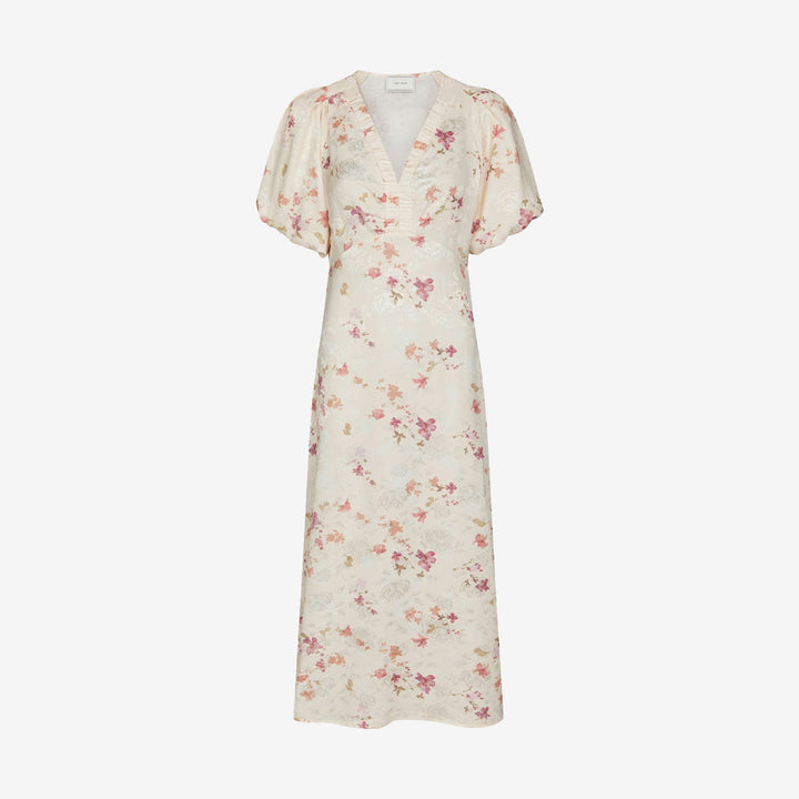 Illana Sateen Print Dress