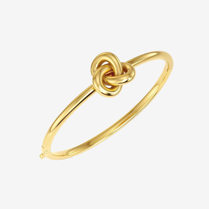 Infinity Knot Bangle Gold