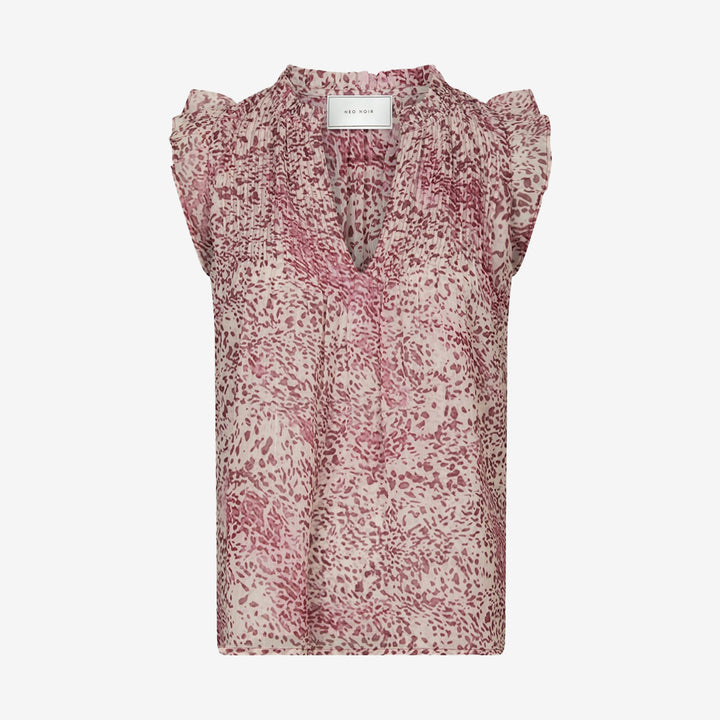 Izar Blur Graphic Top