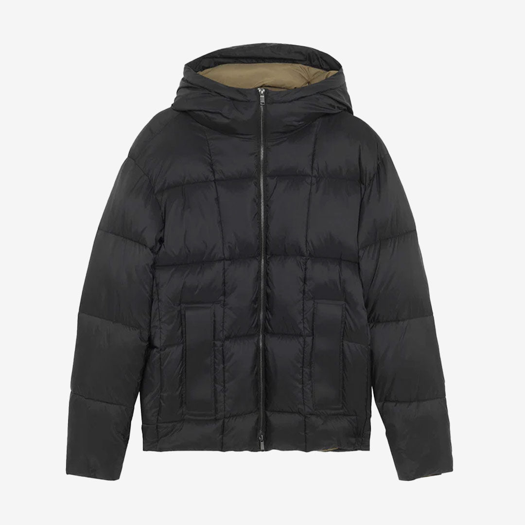 Square Wadded Cocoon Jacket