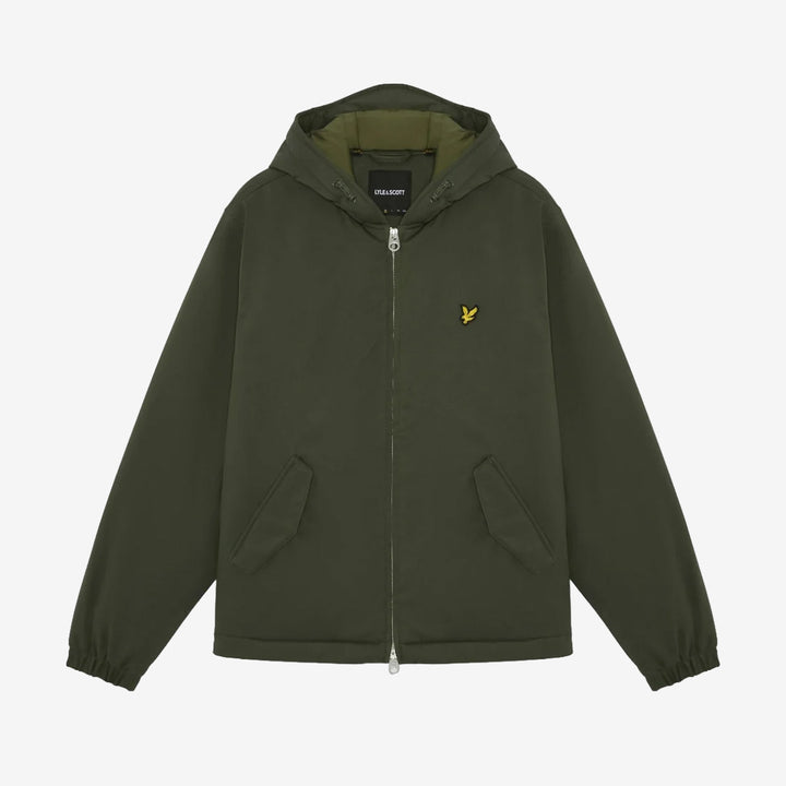 Padded Hooded Zip Through Jacket