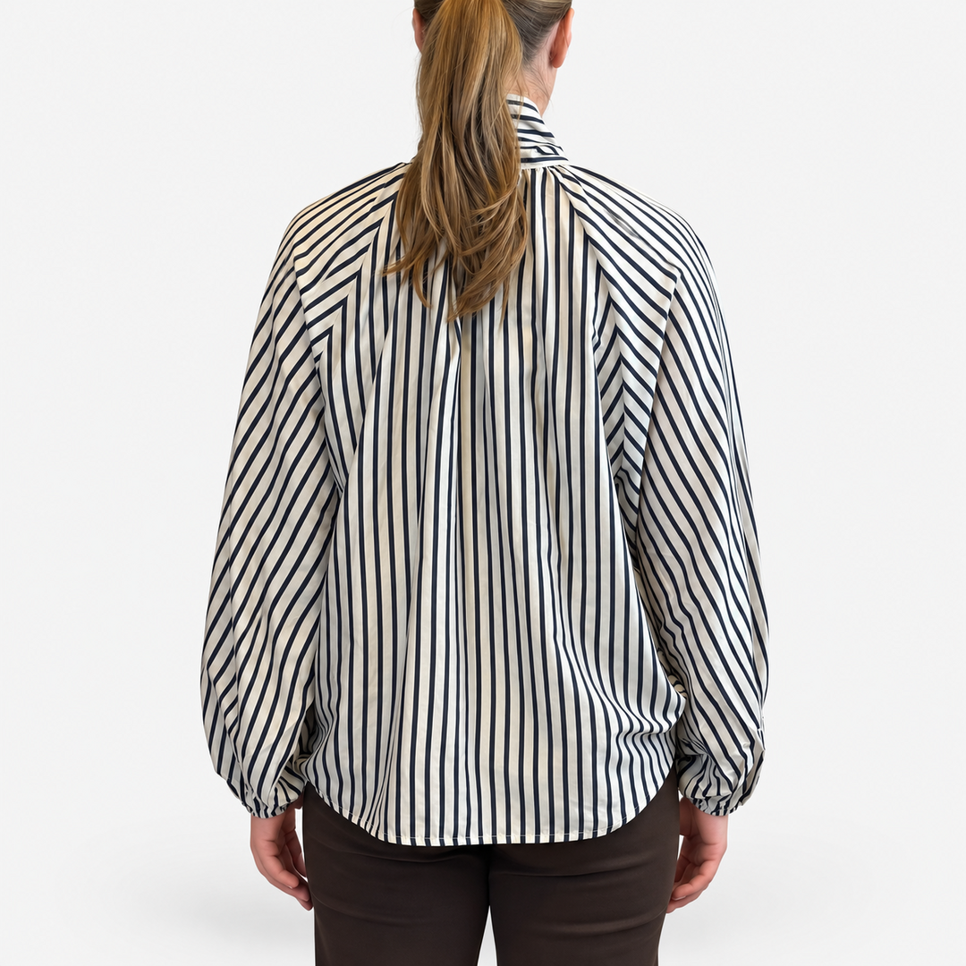 Blus randig