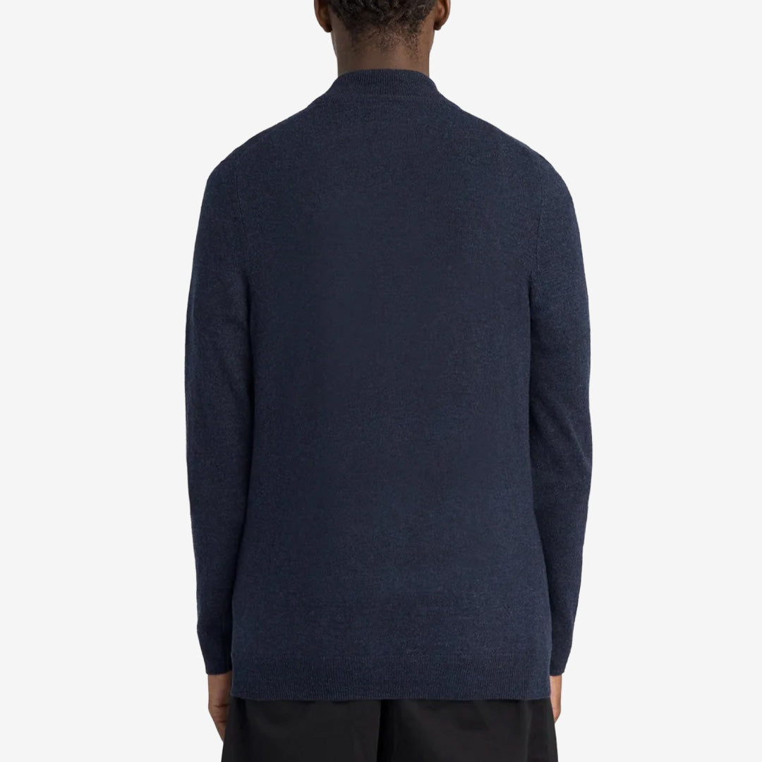 Lambswool Blend Zip Through Cardigan
