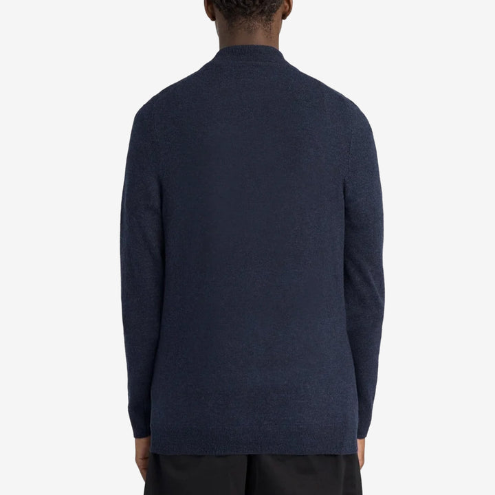 Lambswool Blend Zip Through Cardigan